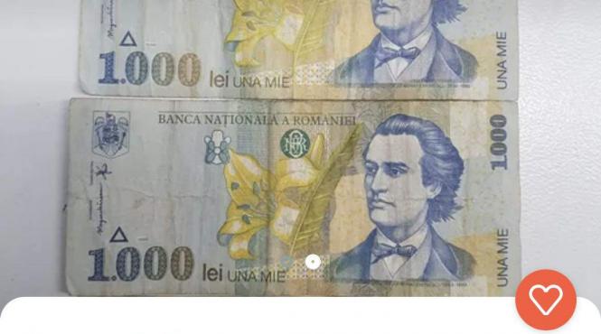 bancnote vechi vandute preturi uriase colectionari