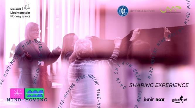 mind moving sharing experience primul eveniment public al programului de terapie prin arta