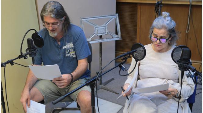 maia morgenstern si zoltan octavian butuc in intre caine si lup de ilinca stihi un spectacol dedicat monicai lovinescu la radio romania cultural