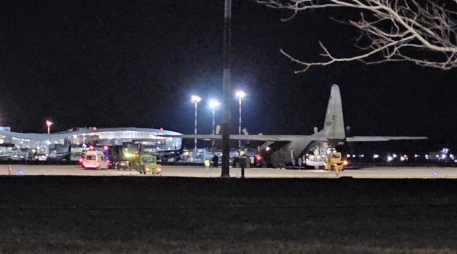 aeronava ajutoare fasia gaza aeroportul otopeni