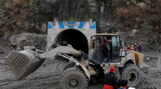 misiune esuata salvatori muncitori blocati tunel prabusit india