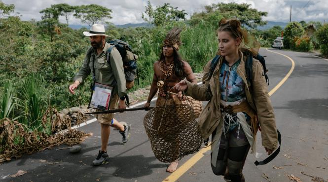 giulia si vlad huidu au castigat imunitatea mare in editia de aseara america express senzatii tari la inaltime in jocul de amuleta al acestei seri
