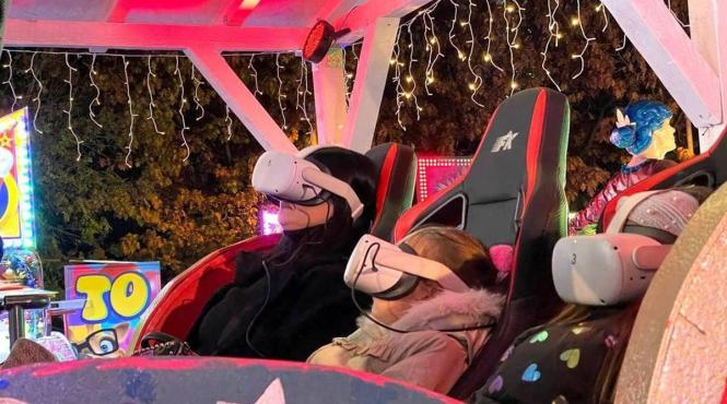 realitate virtuala targ de craciun