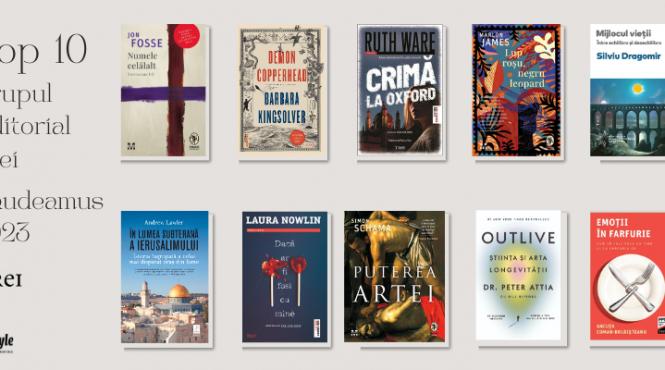 topul grupului editorial trei la targul de carte gaudeamus 2023