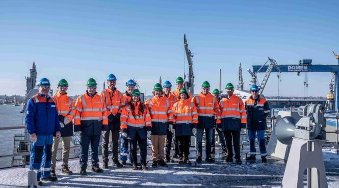 investitie linie robotizata santier naval damen galati