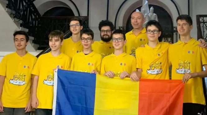 romania medalie aur argint olimpiada balcanica informatica juniori