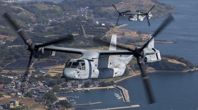 japonia cere armatei americane sa tina la sol avioanele osprey