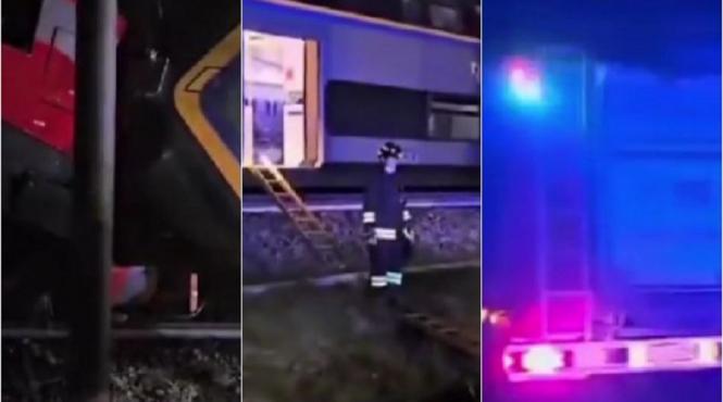 doua trenuri sute pasageri bord ciocnire italia