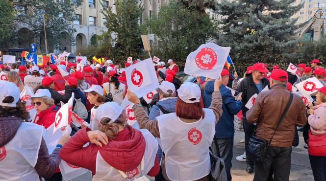 greve sanatate sanitas negocieri salarii esuat