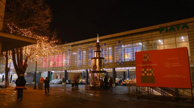 mai sunt cateva zile in care locuitorii sectorului 1 pot vizita instalatia nastere din piata amzei