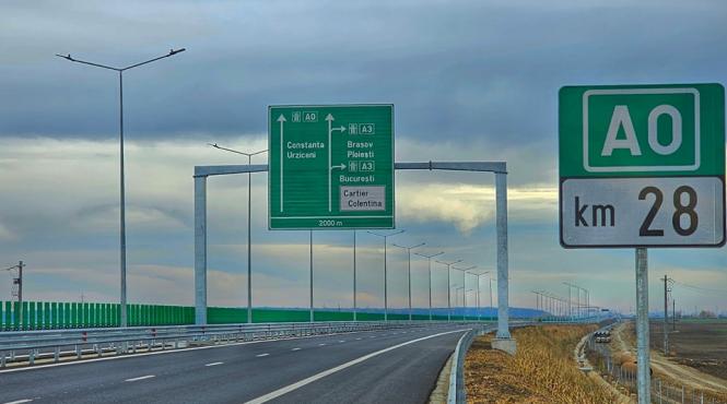 circulatie deschisa lotul 2 autostrada centura bucuresti