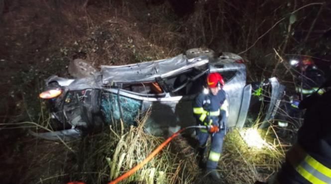 masina rasturnata sibiu cinci victime traumatisme