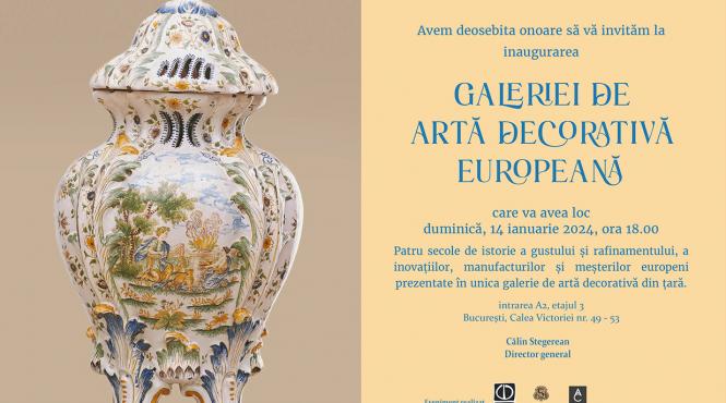 ziua culturii nationale la mnar inaugurarea galeriei de arta decorativa europeana