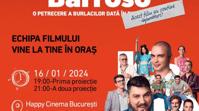 proiectii speciale klaus barroso in prezenta echipei la happy cinema sala luceafarul