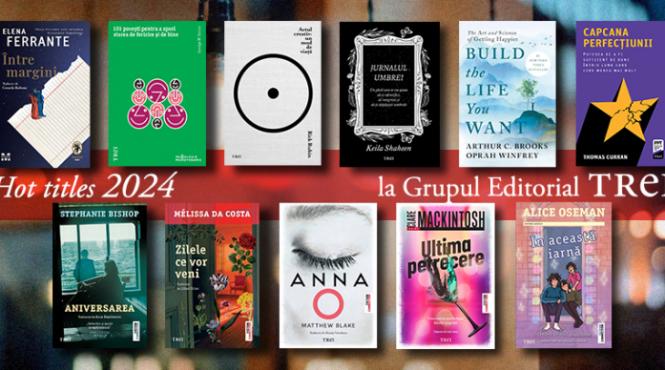 hot titles 2024 de la grupul editorial trei