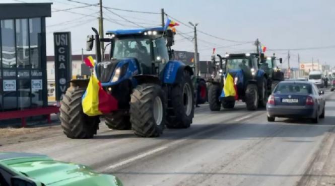 protest trafic blocat