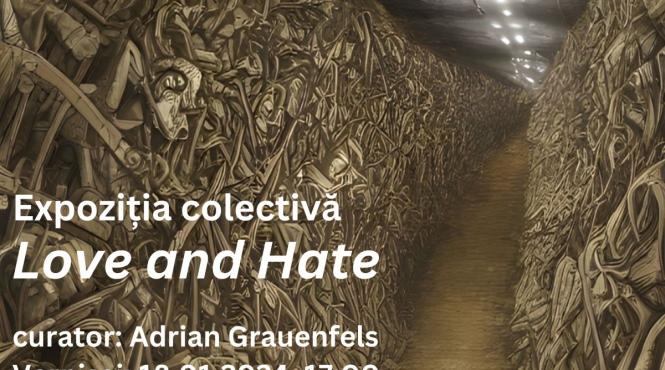 expozitia colectiva love and hate la galeria icr tel aviv