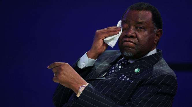 presedinte namibia mort cancer