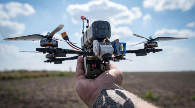 migranti depistati drone granita vest