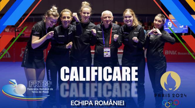 echipa feminina tenis masa romania calificare jocurile olimpice paris 2024
