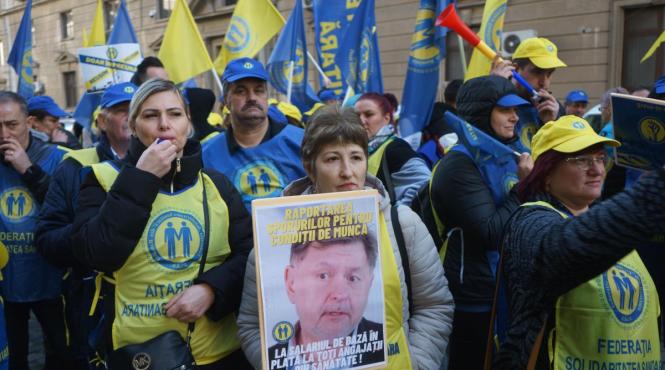 protest sistem sanitar