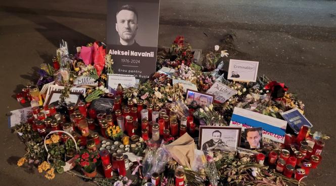 sute persoane biserica funeralii navalnii