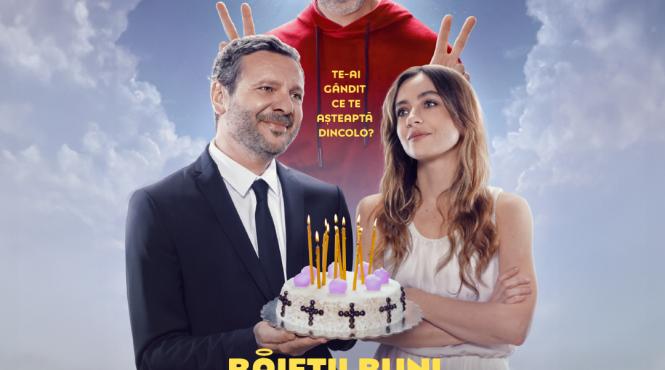 in curand la cinema dumnezeu si sfantul petru prieteni buni intr un film romanesc distribuit de forum film baietii buni ajung in rai