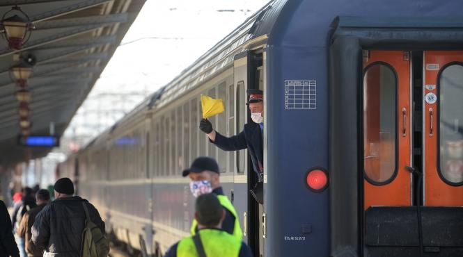 tren defect trafic feroviar aeroport