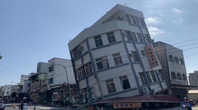 cutremur devastator zeci cladiri prabusit taiwan