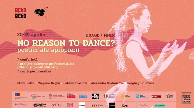dansul explorat ca limbaj artistic de sine statator in proiectul de cercetare artistica no reason to dance cu artisti din romania republica moldova si irlanda de nord