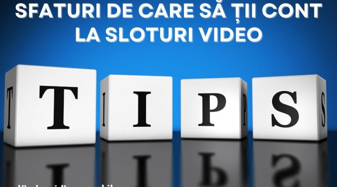 p sfaturi de care sa tii cont daca esti incepator la sloturi video