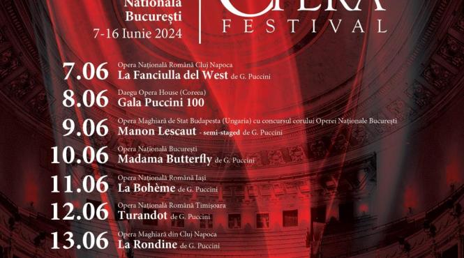 bucharest opera festival all puccini edition in perioada 7 16 iunie 2024 la onb