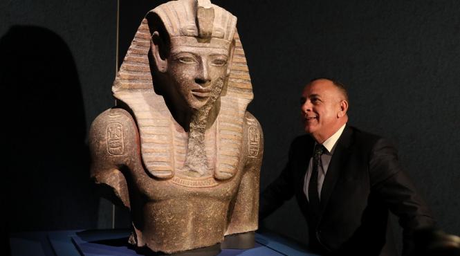 egipt recuperare statuie furata ramses al ii lea