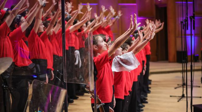 t r i b a l un nou spectacol eveniment al corului de copii radio