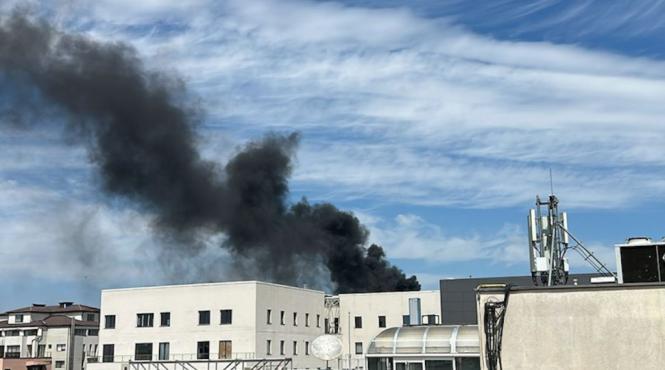 incendiu cartierul aviatiei capitala