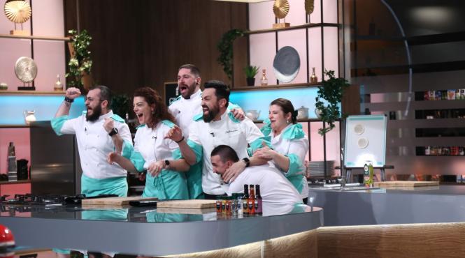 echipa lui chef orlando al doilea battle castigat la chefi la cutite diseara actorii din serialul bravo tata vin la degustare