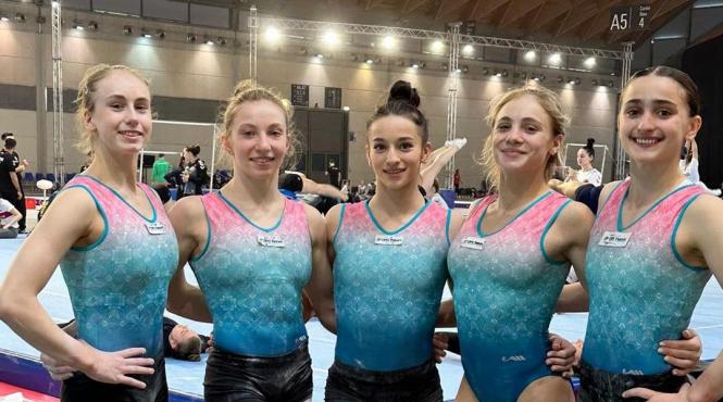 ana maria barbosu sabrina maneca voinea lilia cosman amalia ghigoarta maria ceplinschi gimnastica campionate europene rimini