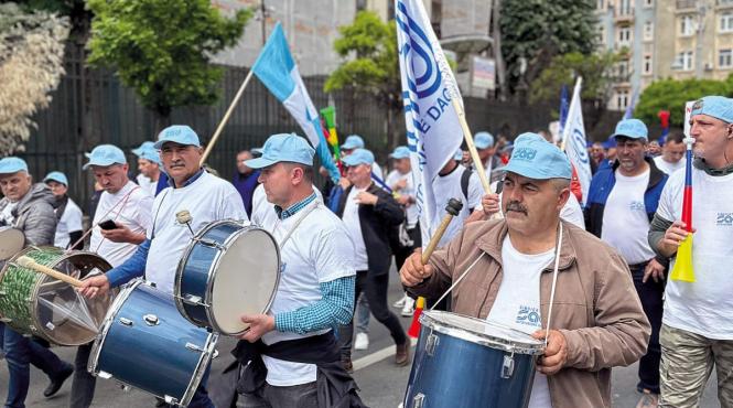 miting guvern salariatii bani