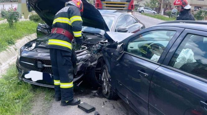 copil ranit accident trei masin sosea judetul ages