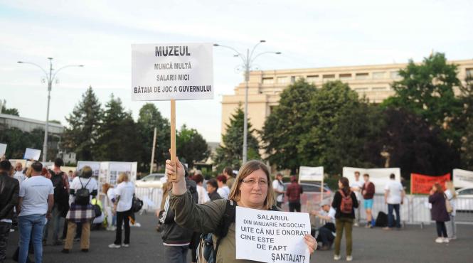 salarii angajati cultura mii euro muzee inchise