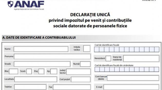 declaratia unica 2024 contribuabili formular 27 mai 2024