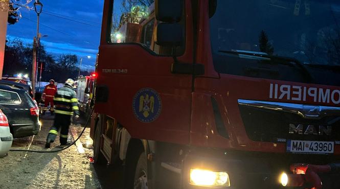 incendiu deseuri fum botosani