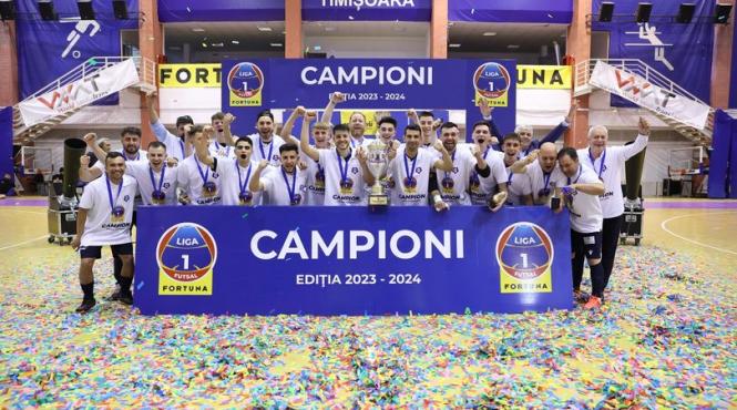 united galati castiga al treilea titlu consecutiv de campioana a romaniei la futsal