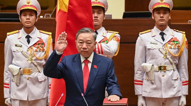 vietnam are nou presedinte to lam sef ministerui securitatii publice