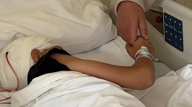 premiera romania primul copil operat creier tumora gigant