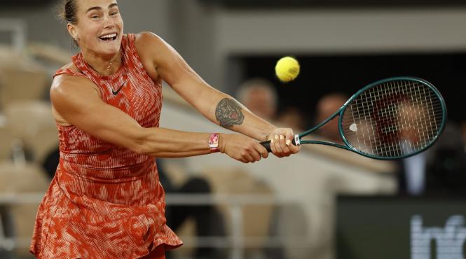 sabalenka prietena badosa turul patru roland garros