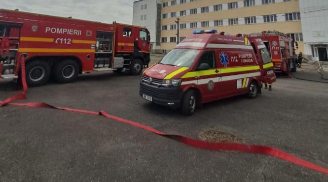 incendiu spital pediatrie cluj 50 copii parinti evacuati