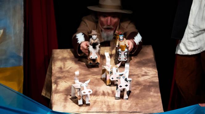 western pentru copii in limba germana la gong