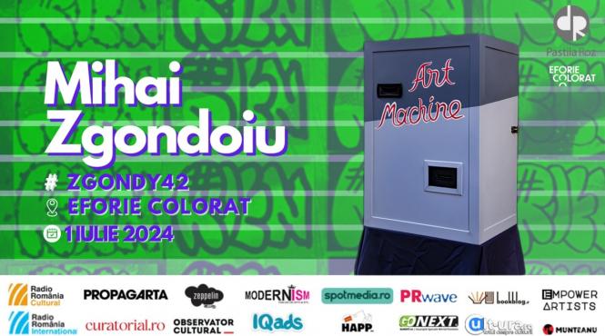 art machine in vacanta la eforie colorat din 1 iulie
