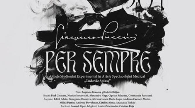 galele studioului experimental in artele spectacolului muzical ludovic spiess un omagiu adus lui giacomo puccini